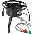 Bayou Classic High Pressure Cooker, 14" wide, 10 psi SP10 Cooker,Black,18″ x 18″ x 13″. Weight: 13.8lbs.
