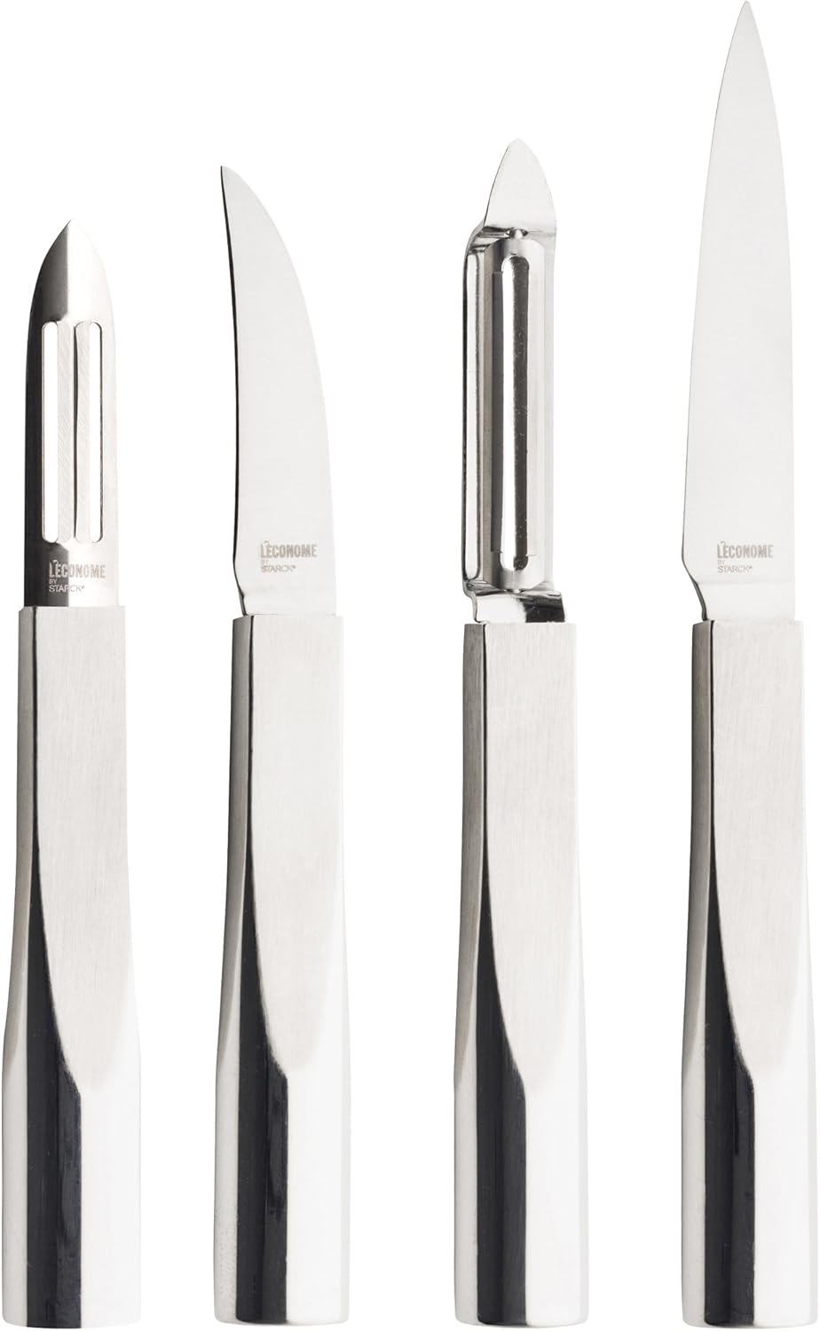 DEGRENNE L'ECONOME BY STARCK 4 pieces Set peeler/paring