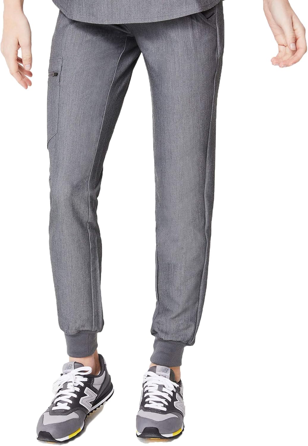 FIGS Zamora 2.0 Jogger Style Scrub Pants for Women - Slim Fit, Anti-Wrinkle Medical Scrub Pants: Clothing