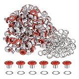HARFINGTON 100PCS Grommets Eyelets 1/5 Inch