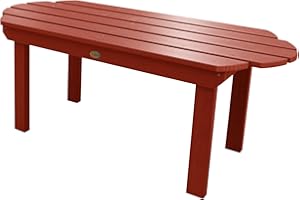 highwood Classic Westport Coffee Table, Rustic Red