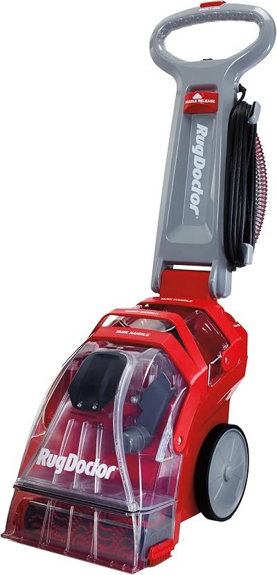 Rug Doctor Deep Carpet Cleaner 1300W 30 Percent More Suction Dual Brushes