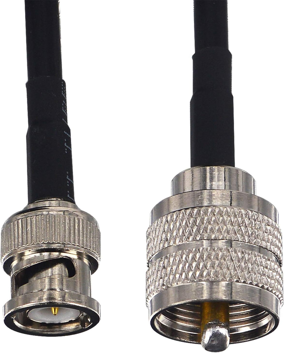 Boobrie CB Radio Antenna Cable 5M BNC Male to PL259 UHF Male Plug RG58 Coax Cable BNC to UHF for Two-Way Radio CB Antenna Radio Antenna Analyzer Walkie Talkie Marine VHF radio Mobile Amateur Radio - Image 4