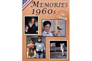 Memories: Memory Lane 1960s For Seniors with Dementia (USA Edition) [In Color, Large Print Picture Book]