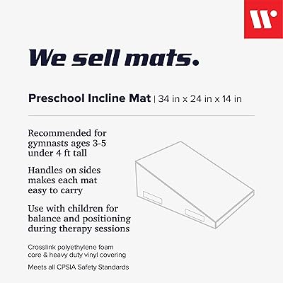 Buy We Sell Mats Preschool Gymnastics Incline Mat Cheese Wedge Skill Shape Tumbling Mat For Gymnastics Training Cheerleading And Obstacle Courses Online In Indonesia B084llmtg9