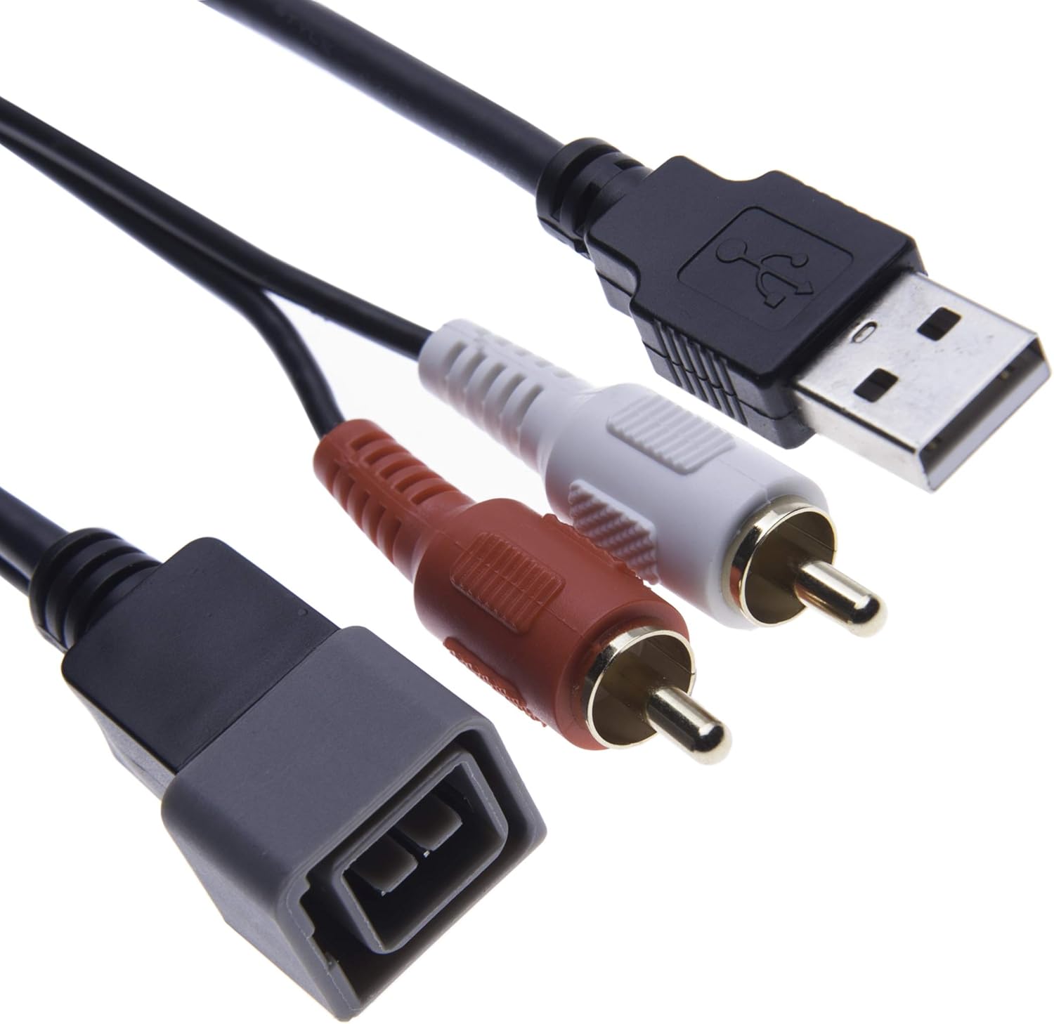 Keple USB To RCA Adapter Harness Cable 8 Pin Vehicle Aftermarket Audio Stereo Radio Installation USB Retention RCA Port Connector Wire Lead for Cube/Juke/Versa/NV from 2011-2013 - Image 4