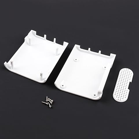 Areyourshop - Carcasa para Raspberry Pi 2 3 3B+ modelo B B+ blanco blanco