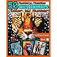 Mystery Mosaics Color by Number: 50 Wild Animals: Color by Number Animals Coloring Book with Dazzling Hidden Animals, Color Quest on Black Paper, ... (Mystery Mosaics Color by Number Animals)