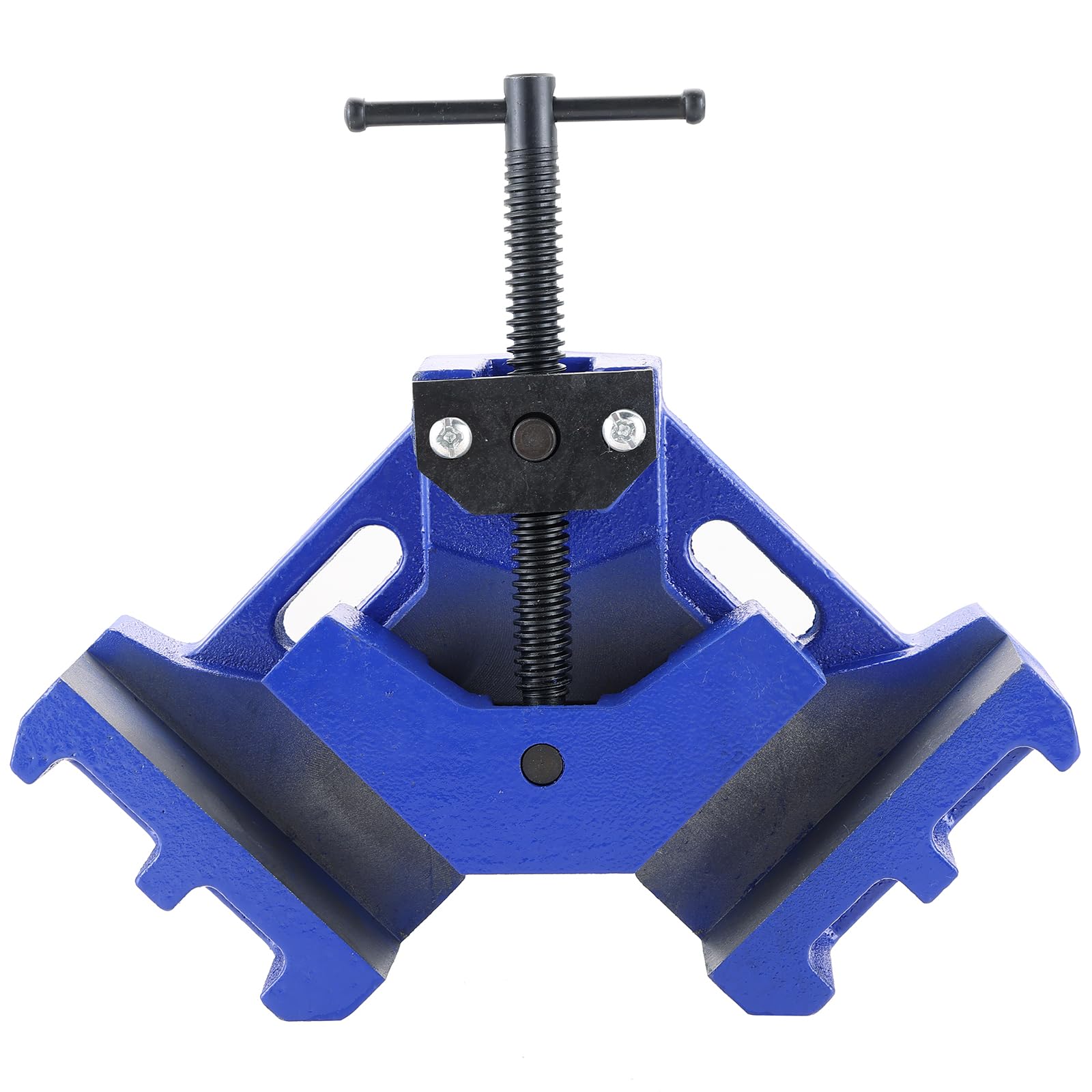Photo 1 of ATPEAM Cast Iron Welding Angle Clamp Heavy Duty Two Axis Welding Clamps Right Angle 90 Degrees Clamp Self Centering Jig and Fixture Clamp Welders Angle Clamp for Woodworking Corner Miter Clamp