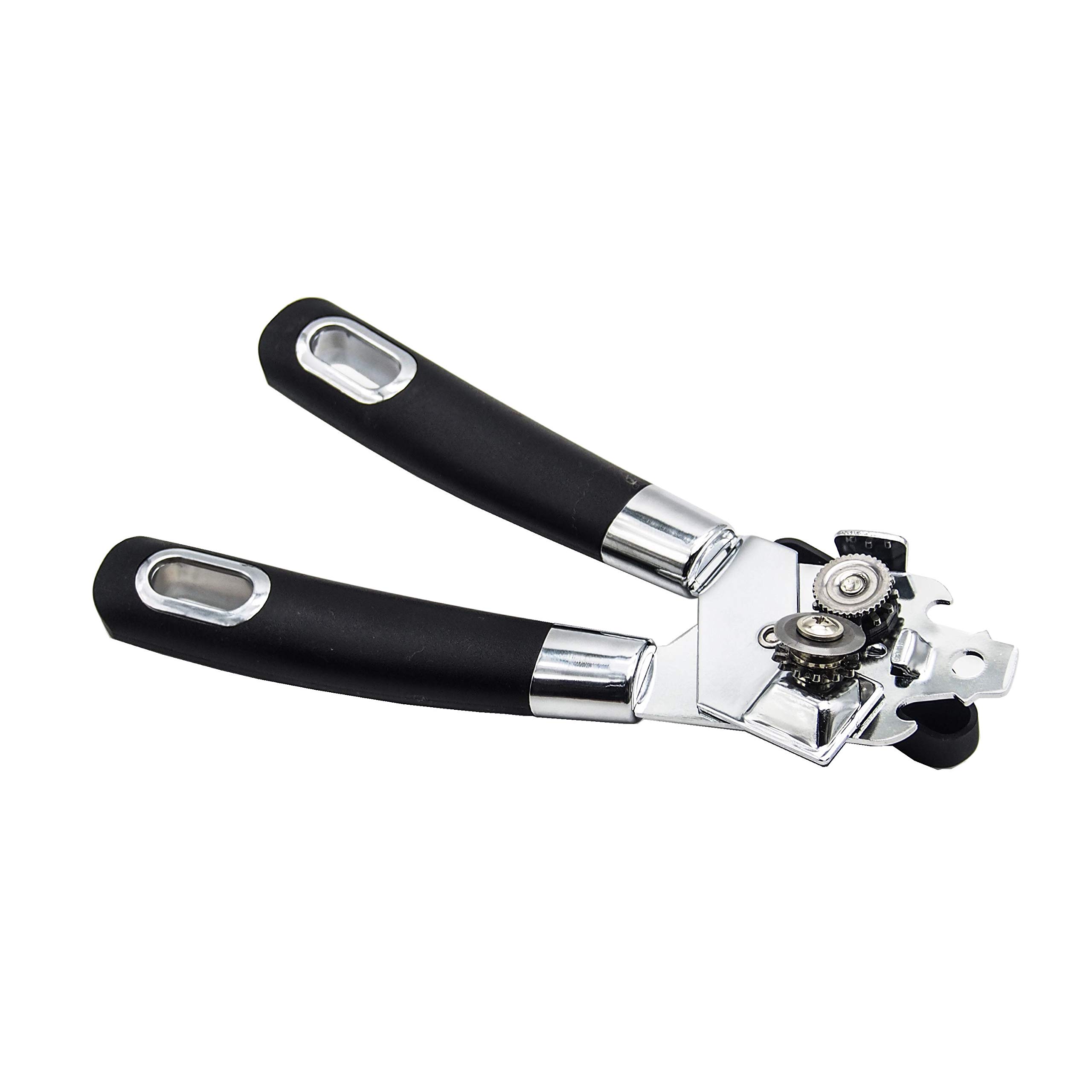 Udodo Manual Can Opener Stainless steel Safety Handle Design Heavy Duty Can Tin Opener for Kitchen or Camping