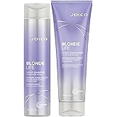 Joico Blonde Life Violet Shampoo & Conditioner Set| For Cool & Bright Blonde Hair | Neutralize Brassy Tones | Banish Yellow Tones | Boost Shine | Sulfate Free | Fortified With Monoi & Tamanu Oil