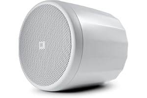 JBL Professional C62P-WH Ultra-Compact Mid-High Satellite Hanging Pendant Speaker, White, Sold as Pair