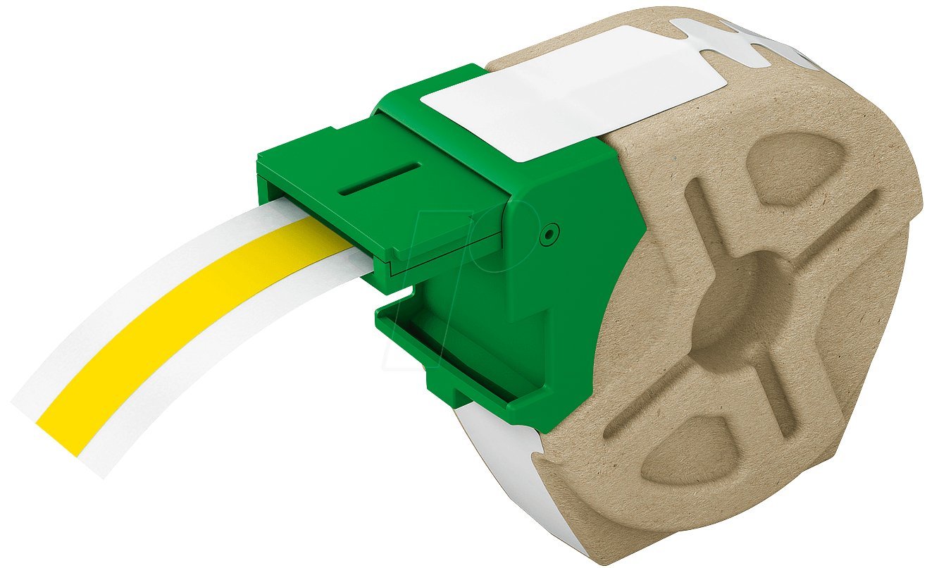 Leitz 70150015 Icon Intelligent Continuous Plastic Label Cartridge, 12 mm (W) and 10 m (L) - Yellow