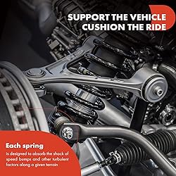 A-Premium 2PCS Front Suspension Coil Spring Set