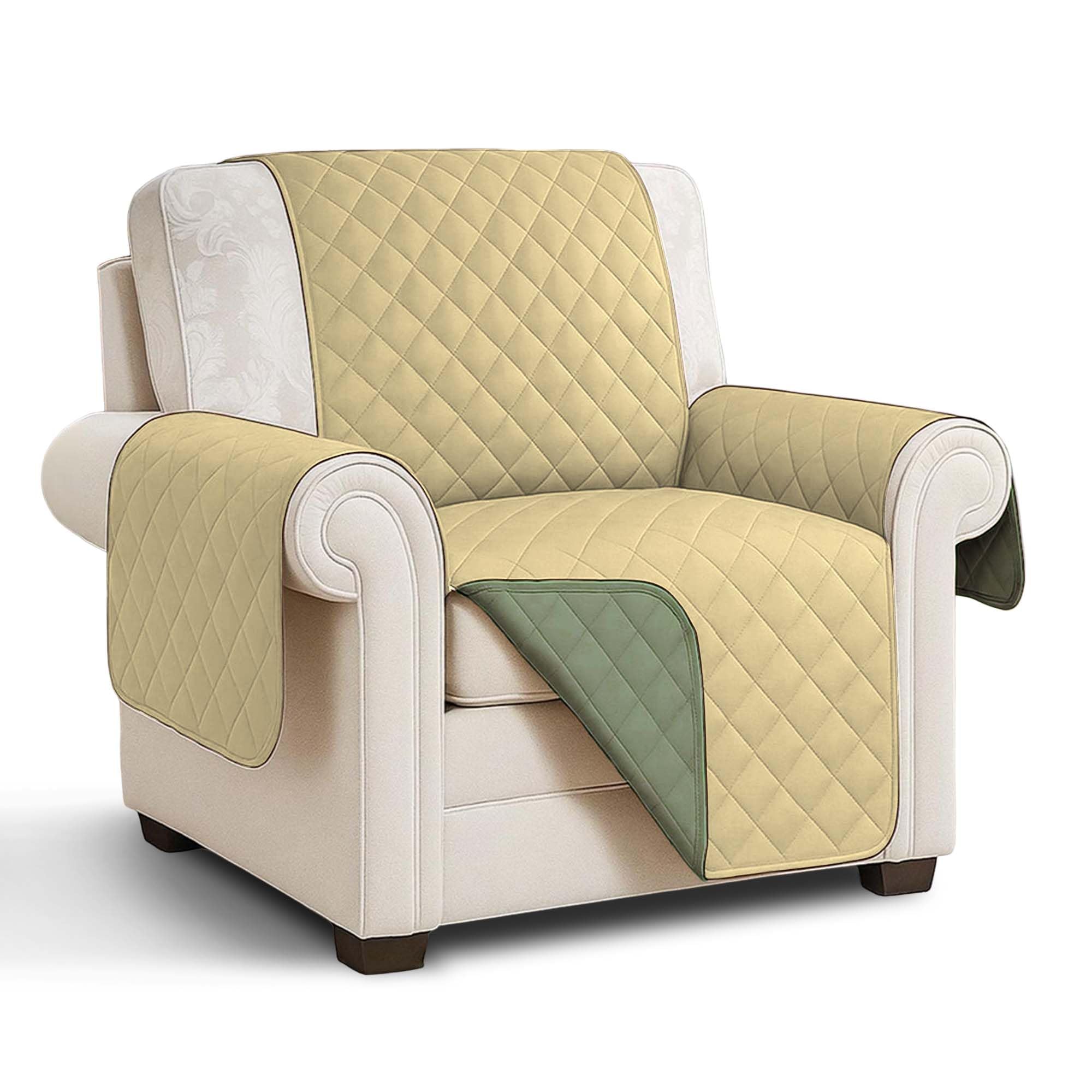 Easylife Reversible Furniture Protector, Waterproof Chair Cover, Armchair Cover, Armchair Protector, Furniture Protector, Machine Washable - Fully Guaranteed