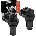 A-Premium 2-PC Engine Camshaft Position Sensor Compatible with Nissan Altima, Rogue, Rogue Select, Sentra, Murano, Pathfinder, Maxima, Quest & Infiniti QX60, Q50, G25, G35, M35, M35h, Q70, JX35, FX35