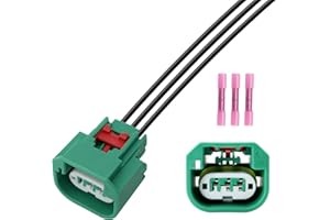 HiSport Headlight Connector Wiring Harness Compatible with Dodge Chrysler Jeep Headlight DRL Parking Light H13 9008 Replace 6