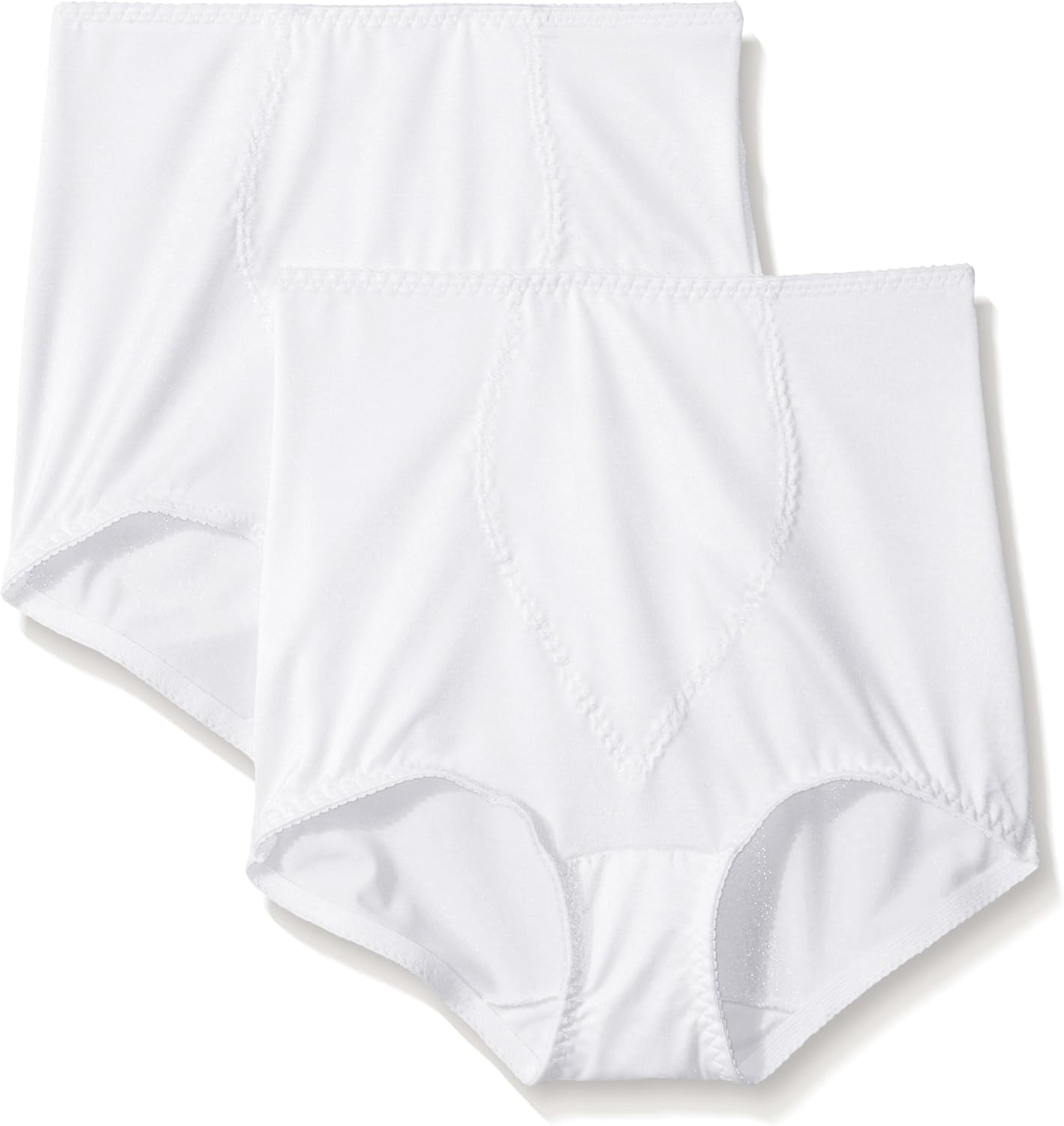 Hanes Shapewear Women's Light Control 2 Pack Tummy Control Brief at