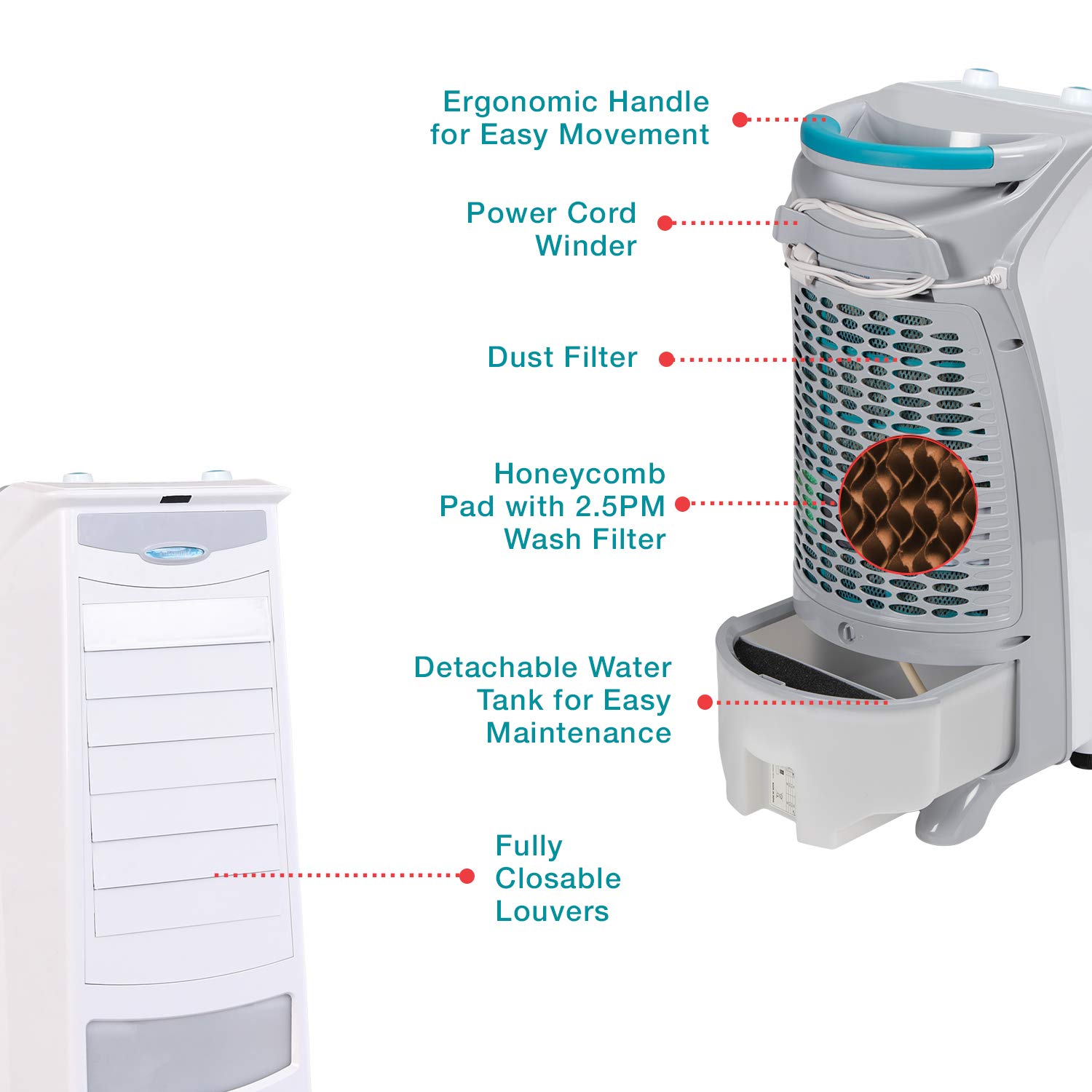 symphony kitchen cooler silver i