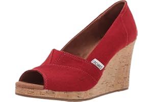 TOMS Women's Classic Espadrille Wedge Sandal