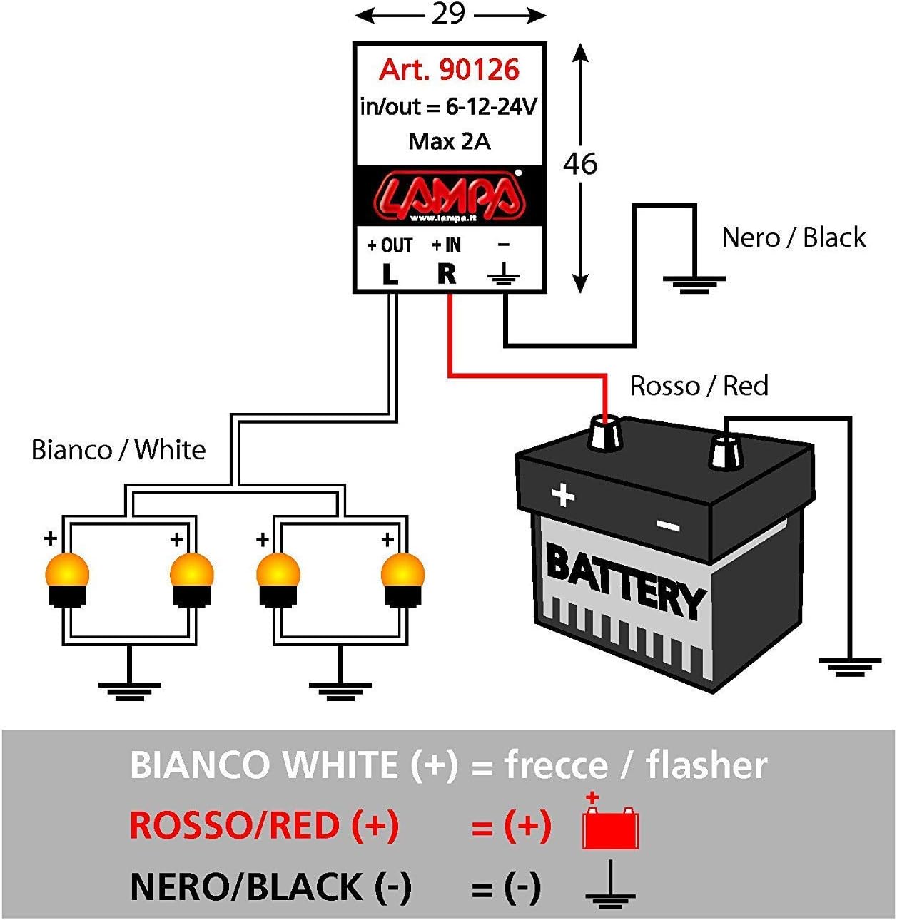 Lampa 90126 Flashing LED Arrows, Other - Image 3