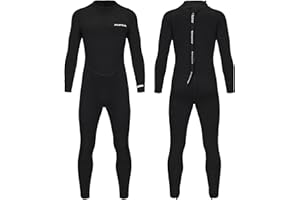 Aunua Kids Wetsuit for Youth Boys Girls, 3/2mm Full Wetsuit for Swimming, Surfing