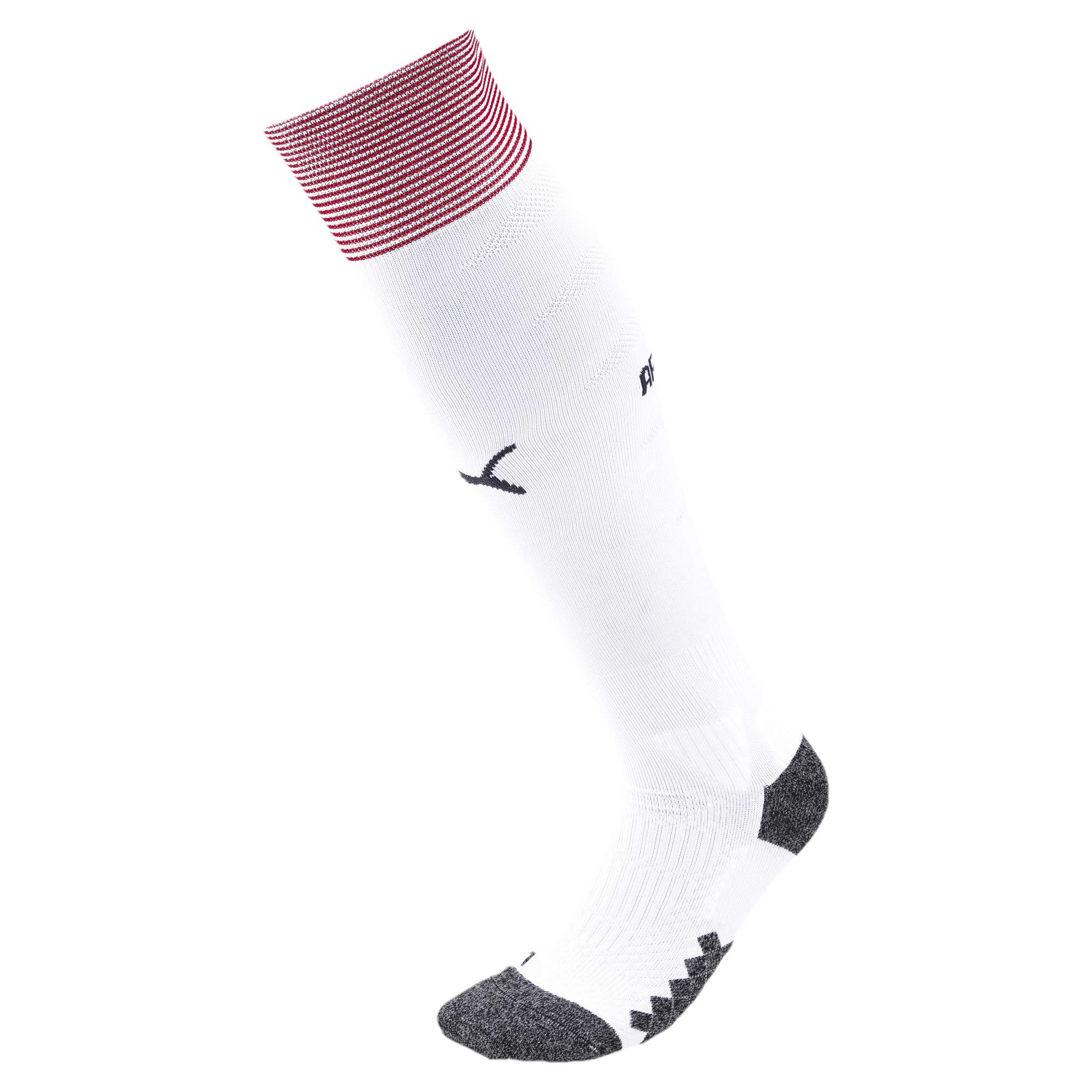 PUMA AFC Men's Pinstripes Socks Puma White-Chili Pepper 2