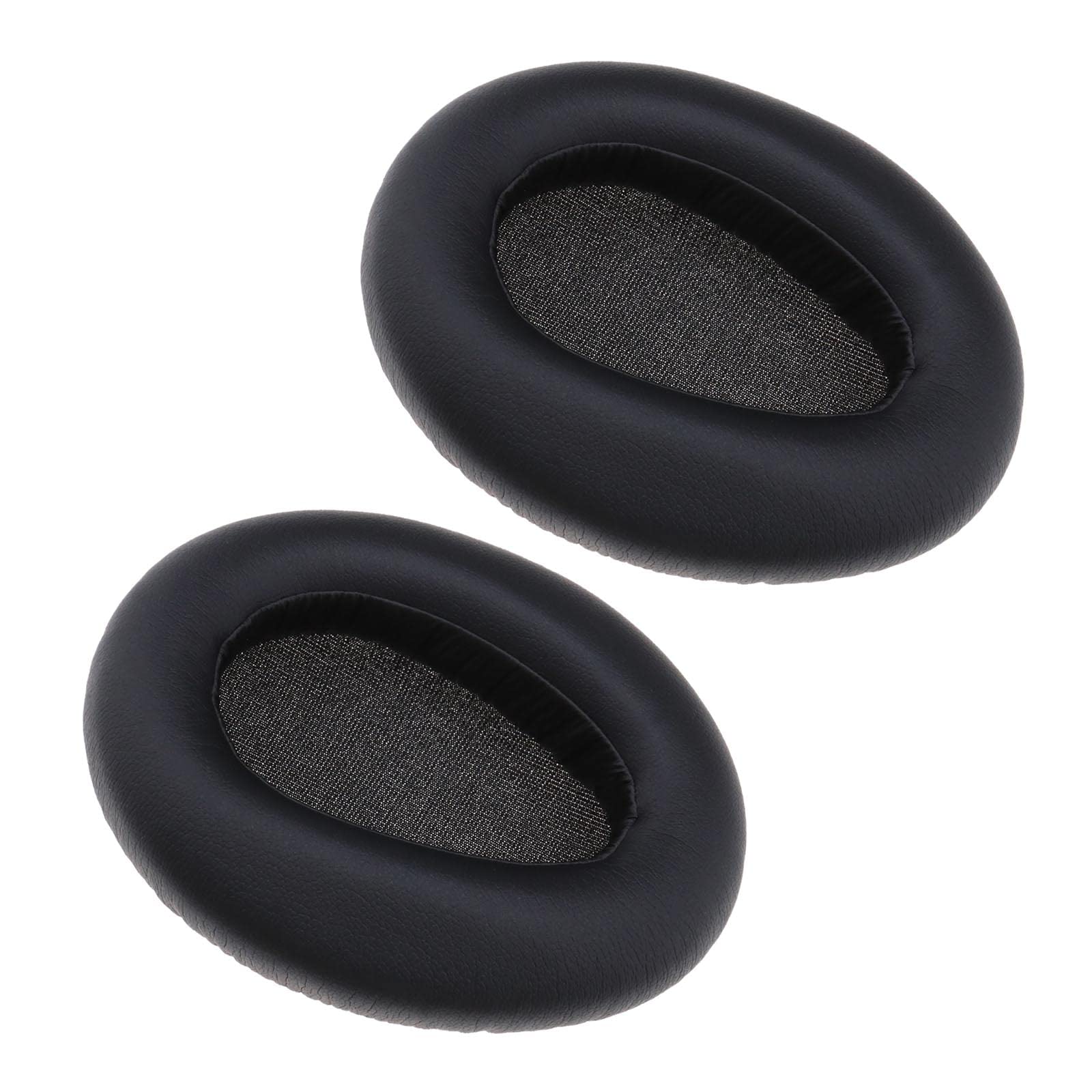 Create idea 1 Pair Earpads Compatible with Sony MDR-10RBT 10RNC 10R Headphones Replacement Soft Comfort PU Leather Ear Cushions Headset Repair Parts Black