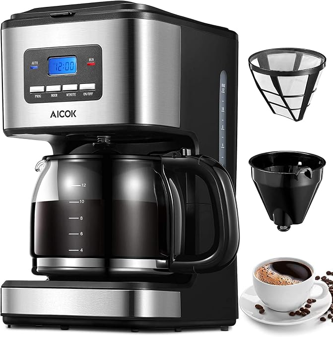 ▷ Aicok Cafetera, Cafetera Goteo, Cafetera Goteo | Decogar.casa