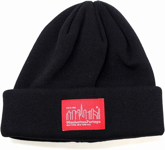 Amazon Manhattan Portage マンハッタンポーテージ ニット帽 サマーニット ワッチ ニットワッチ コットン 春夏 フリーサイズ ブラック ニット 通販