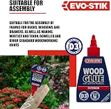 Evo-Stik Exterior Wood Glue 250ml D3 Weatherproof Extra Strong Fast Setting view 4