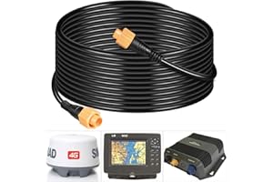 Bonbo Replacement for Lowrance 25Feet Ethernet Cable