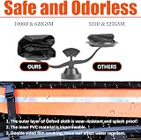 Signstek Car Roof Cargo Bag 1000D PVC Waterproof 15 cu ft with Straps view 4