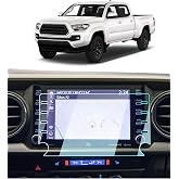 For 2023 Toyota Tacoma Screen Protector -2020 2021 2022 2023 Tacoma Accessories (SR5 /Trail Special Edition/ TRD Sport /TRD Off-Road/ Limited/ TRD Pro) 9H Tempered Glass 8&rdquo; Touchscreen Anti-Scratch