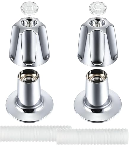 Danco SF-15H Metal Faucet Handle Pair - For Sterling/Rockwell Tub & Shower Faucets, 2-5/8" Diameter - View #3