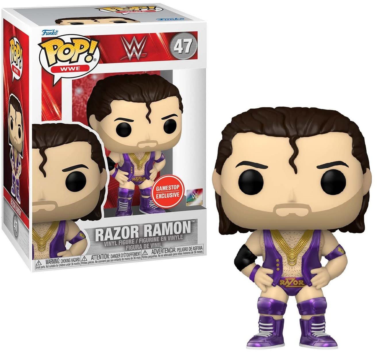 POP! WWE: WWE - Razor Ramon (Metallic)(Special Edition) - 47 //62372