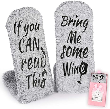 Amazon Com Wine Gifts For Women Her Christmas Present Funny Gifts For Mom Grandma Friend Birthday Gift Ideas If You Can Read This Bring Me Some Wine Socks Stocking Stuffers Wine Accessories Gift Amazon Com Wine Gifts For Women Her Christmas Present Funny Gifts For Mom Grandma Friend Birthday Gift Ideas If You Can Read This Bring Me Some Wine Socks Stocking Stuffers Wine Accessories Gift