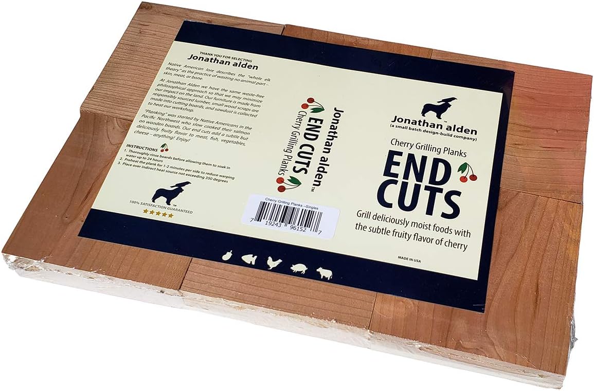 Cherry Wood Grilling Planks for The Grill or Oven (Regular) : Garden & Outdoor