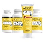Researched Nutritionals Foundation Kit - Tri-Fortify Liposomal Glutathione (450mg) Watermelon, Transfer-Factor Multi Immune, ATP 360 & CytoQuel to Support Energy, Immunity, Cytokine Response & Detox