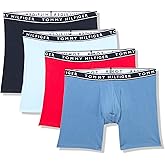 Tommy Hilfiger Men's Cotton Stretch 4-Pack Boxer Brief
