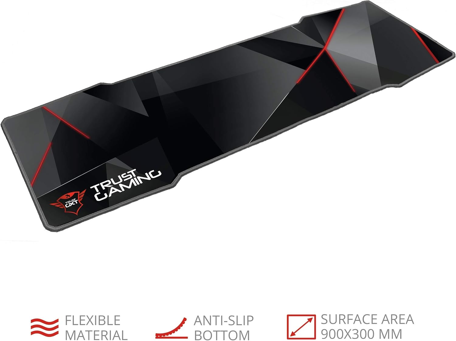 Trust Gaming 819 Gxt 9 Xxxl Gaming Mouse Mat Amazon Co Uk Computers Accessories