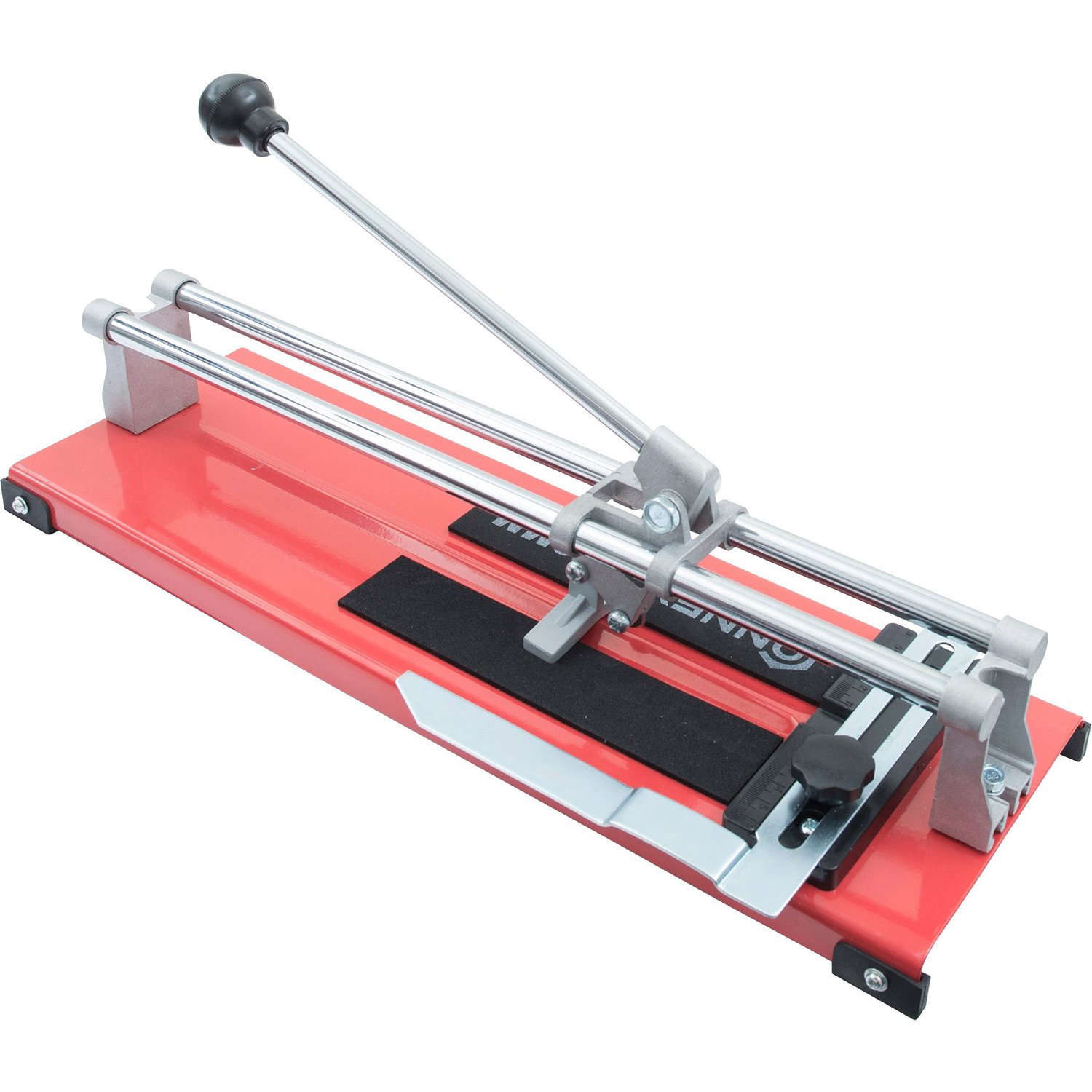 Connex COX790128 Tile Cutter with Steel Base Plate, Silver/Black/Red, 400 mm