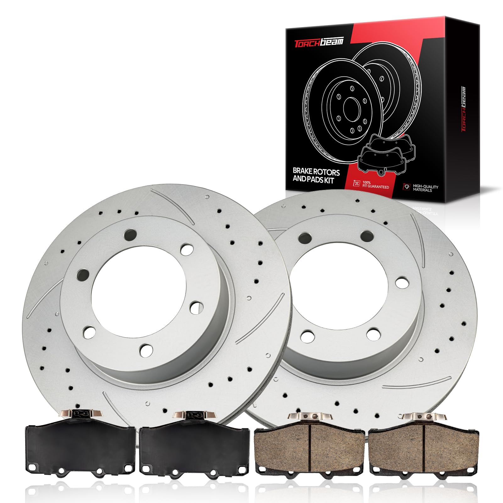 Torchbeam 12.53 inch (318.5mm) Brake kit|Brake Pads