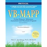 VB-MAPP: Verbal Behavior Milestones Assessment and Placement Program (2nd Edition, 6th printing), Guide and Protocol Perfect Paperback &ndash; by Mark L. Sundberg (Author)