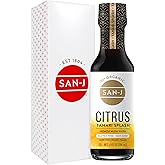San-J - Fresh and Zesty Citrus Tamari Splash - Ponzu - Specially Brewed - 10 oz. Bottle