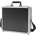 Locking Briefcase Lockable Storage Box,Portable Hard Laptop Case w/Combination Lock Barber Case, Attache Case Briefcases