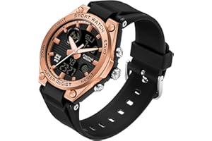 findtime Womens Digital Watch Sport Waterproof Watch Analog Military Tactical Watches LED Backlight Alarm Stopwatch Wrist Watches