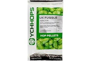 Northern Brewer-HOZQ8-1145 UK Fuggle Hop Pellets 1 lb. - Green