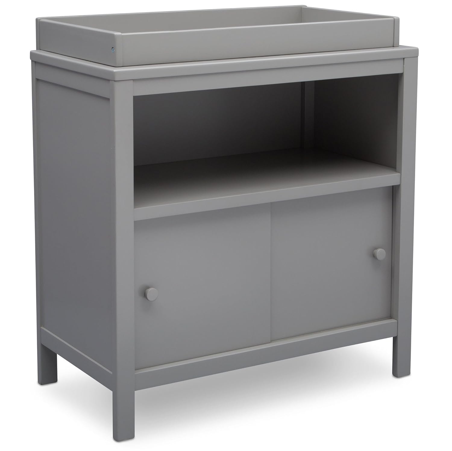 delta changing table grey