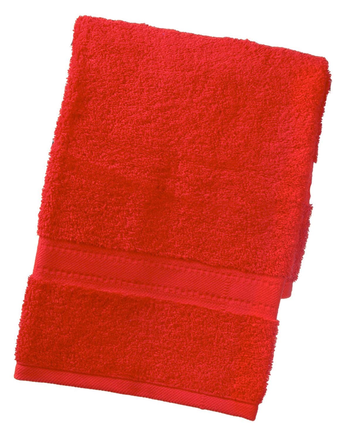 aztex Egyptian Range, 100% Cotton Towels - Hand Towel, Red
